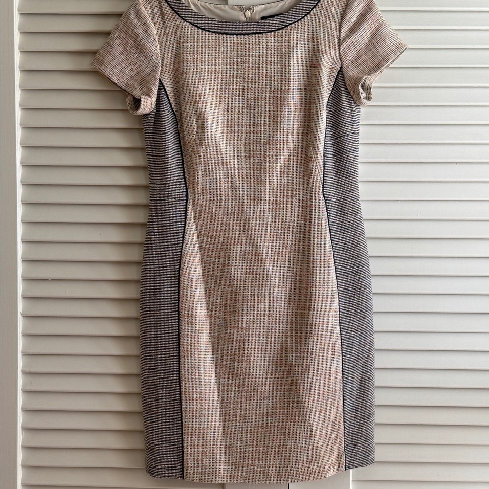 Ann Taylor Two-Tone Dress